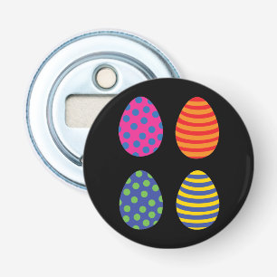 Colored Easter Eggs Bottle Opener