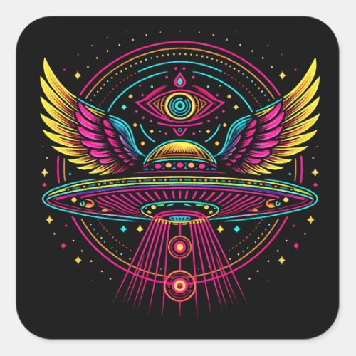 Colored Esoteric Stickers â Sheet of 20 Pieces