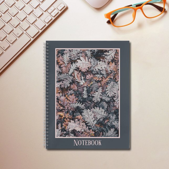 Colored fall autumn leaves Notebook (Creator Uploaded)
