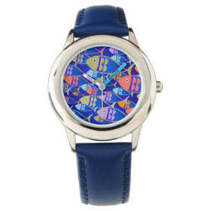 Colored Fish Fasionable Cute Multi Color Fishes Watch