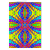 colored fractal kaleidoscope Art (Front)