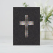 Colored Gem Cross (Standing Front)