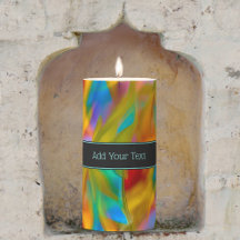 Colored Glass in Bright Waves - Your text on