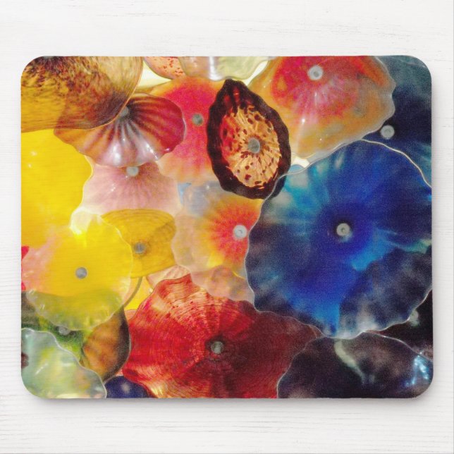 Colored Glass Mouse Pad (Front)