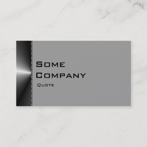 Colored Gradient (Black And White) Business Cards