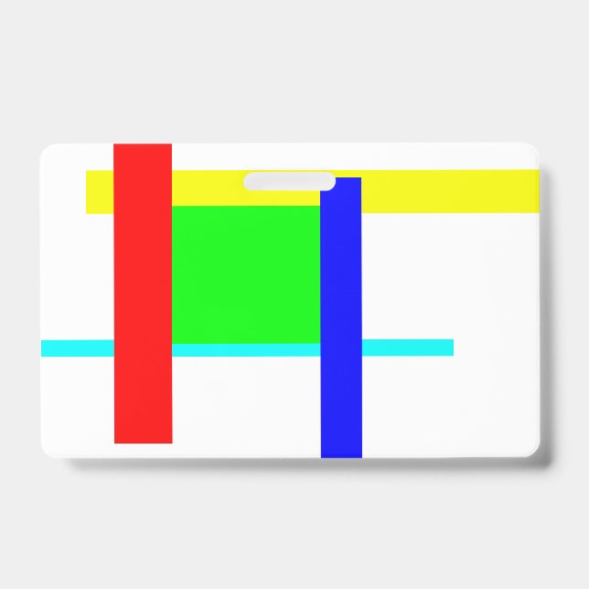 Colored hug badge (Front)