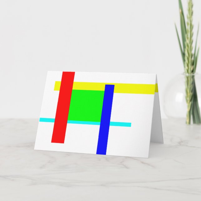 Colored hug card (Front)