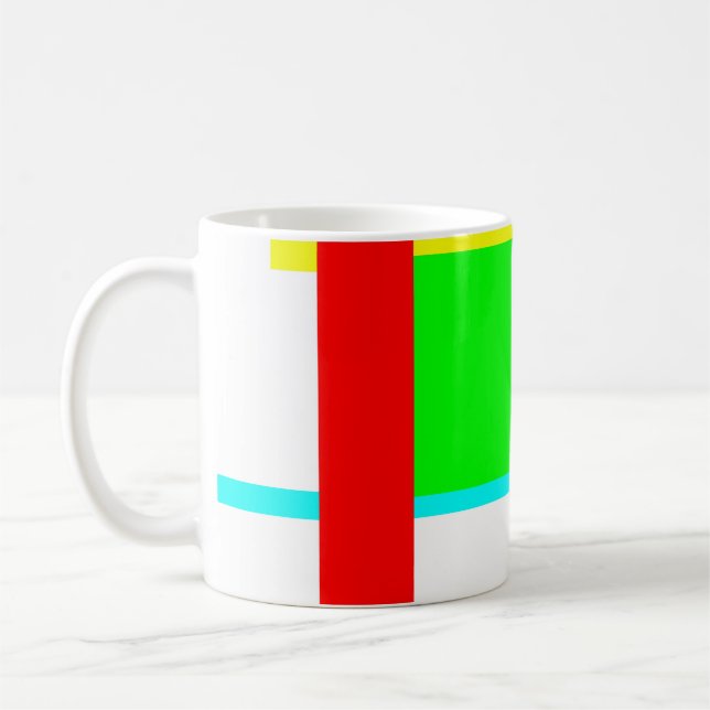 Colored hug coffee mug (Left)