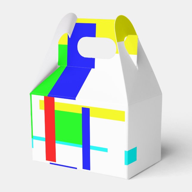 Colored hug favor boxes (Front Side)