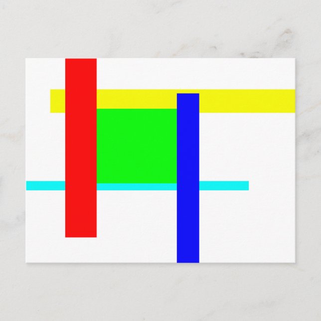 Colored hug postcard (Front)