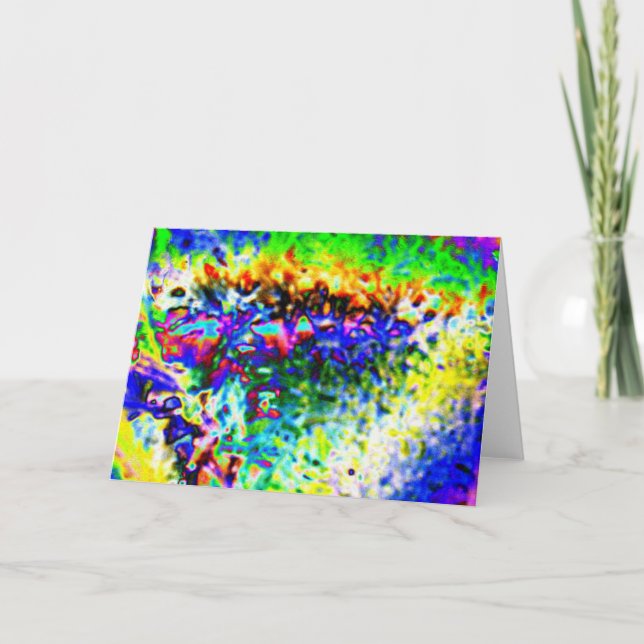 Colored ice card (Front)