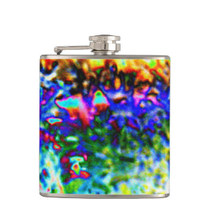 Colored ice flask