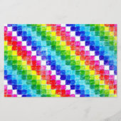 Colored In Graph Paper Squares (Front)