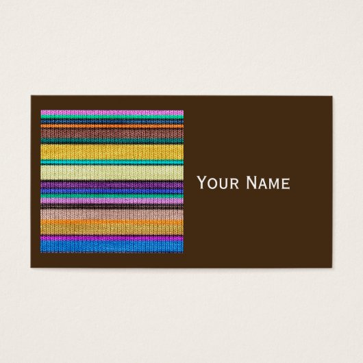 Colored knitting Stripes seamless pattern 1 (Front)