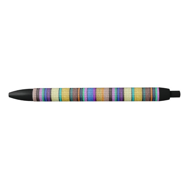 Colored knitting Stripes seamless pattern 1 Pen (Front)