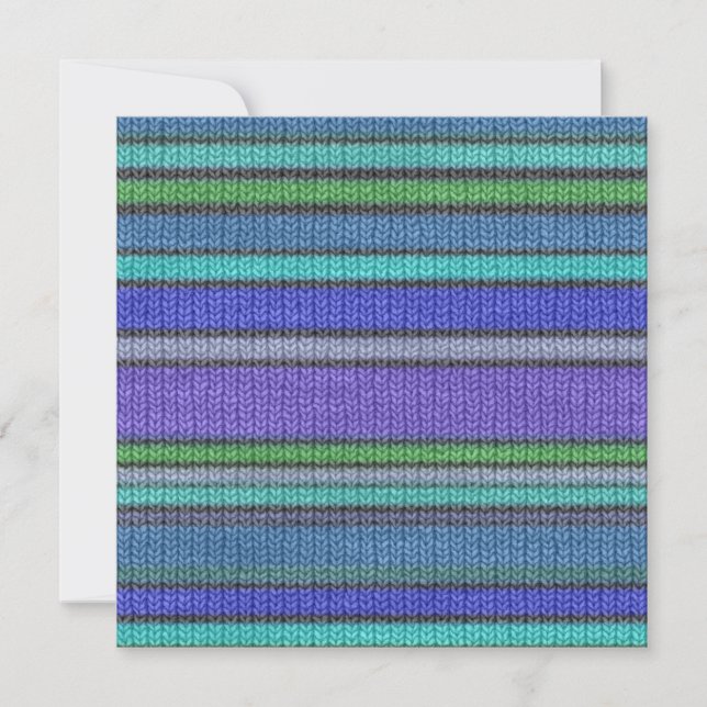 Colored knitting Stripes seamless pattern 2 (Front)