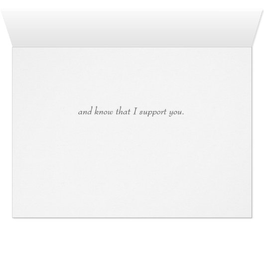 Colored Leaves Embrace Change Card (Inside Horizontal (Bottom))