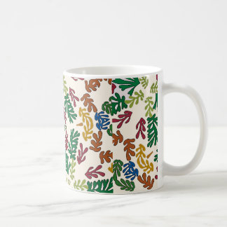 Colored Leaves, MAtisse Style Coffee Mug