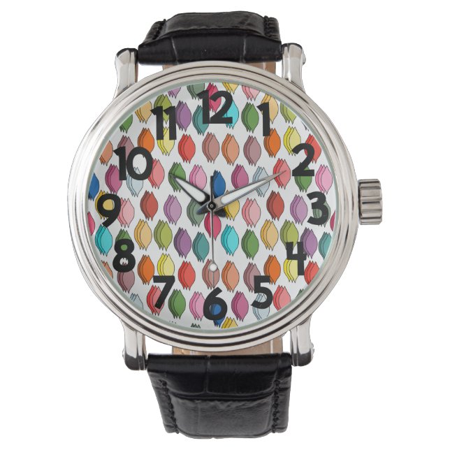 Colored Leaves  Watch (Front)