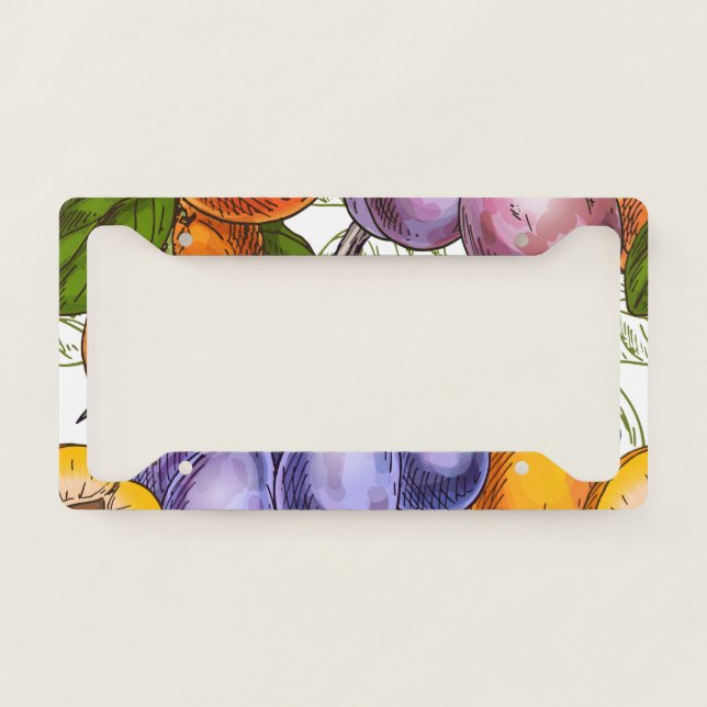 Colored License Plate Frame (Front)