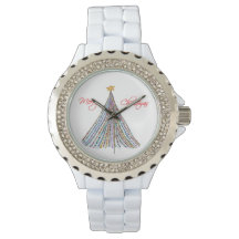 Colored Lights Christmas Watch