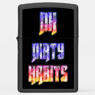 Colored Lights Dirty Habits Zippo Zippo Lighter