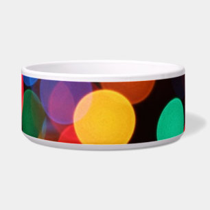 Colored Lights Pet Bowl