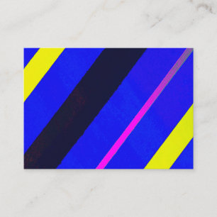 Colored lines business card
