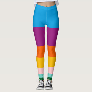 Colored lines leggings