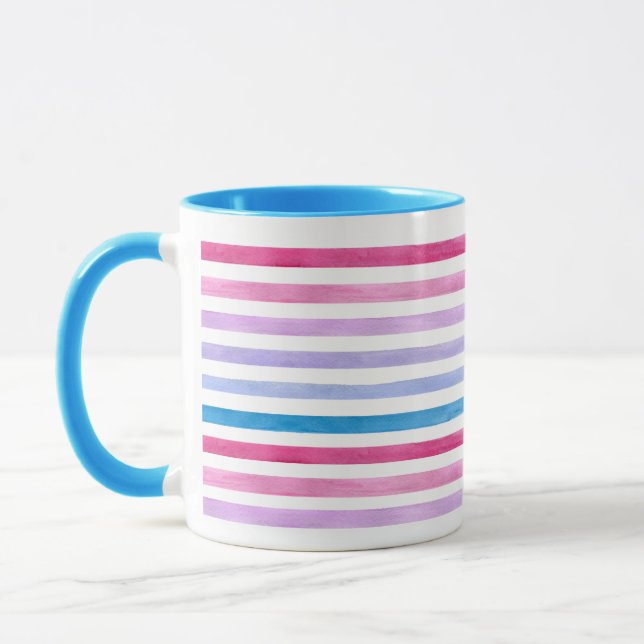 Colored lines mug (Left)