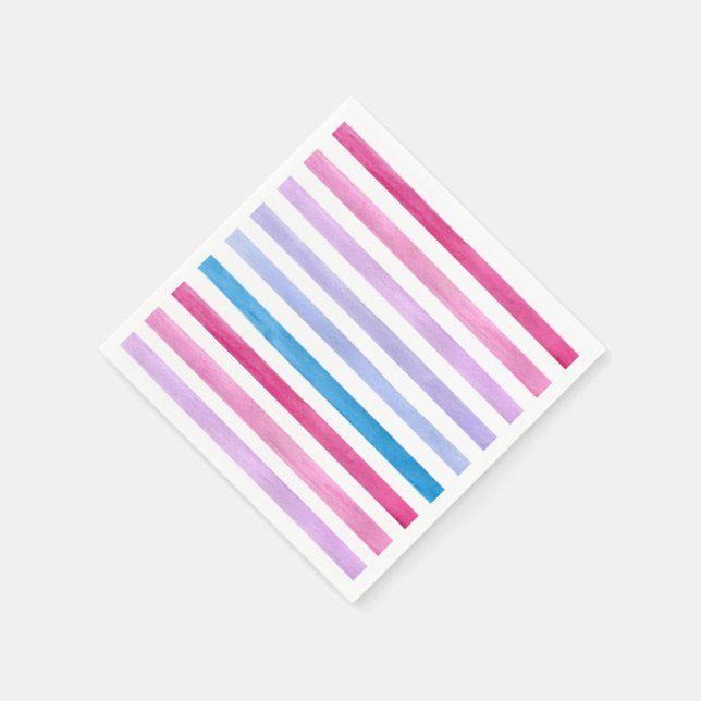 Colored lines napkins (Corner)