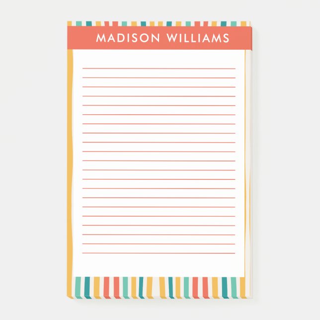 Colored Lines notes (Front)