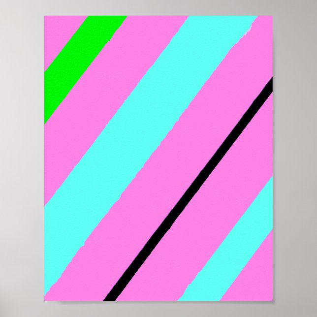 Colored lines poster (Front)