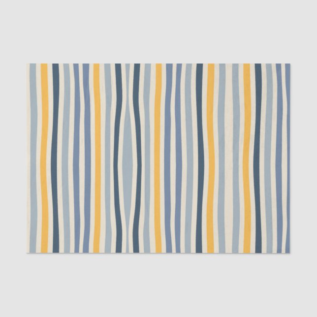 Colored Lines tissue paper (Front)