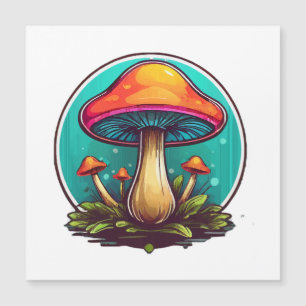 Colored Magic Mushrooms