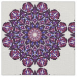 Colored mandala design fabric