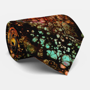 Colored Marble Neck Tie
