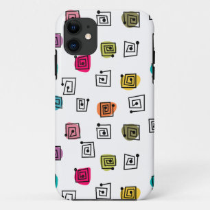 Colored Mazes  iPhone 11 Case