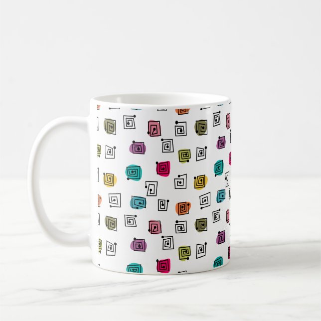 Colored Mazes  Coffee Mug (Left)