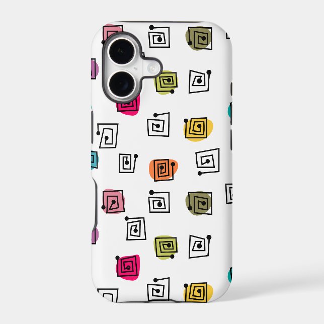 Colored Mazes  Iphone Case (Back)
