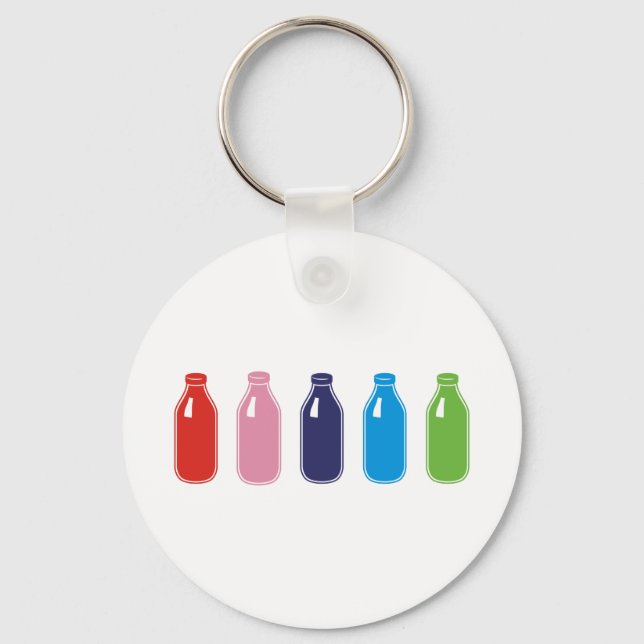 Colored milk keychain (Front)