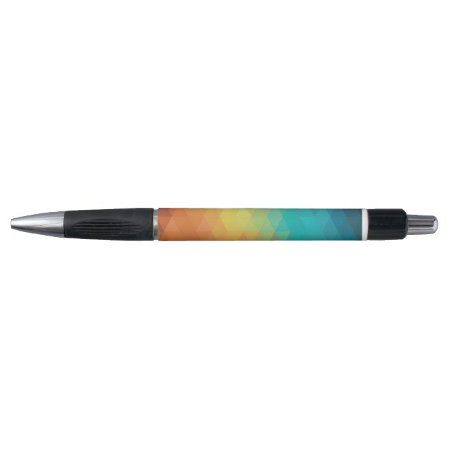Colored Neon Glass Pattern Pen (Front)