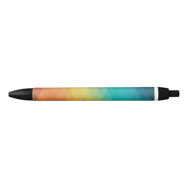 Colored Neon Glass Pattern Pen (Front)