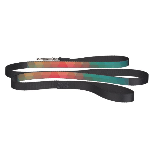 Colored Neon Glass Pattern Pet Leash (Full)