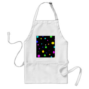 Colored Orbs-apron Adult Apron