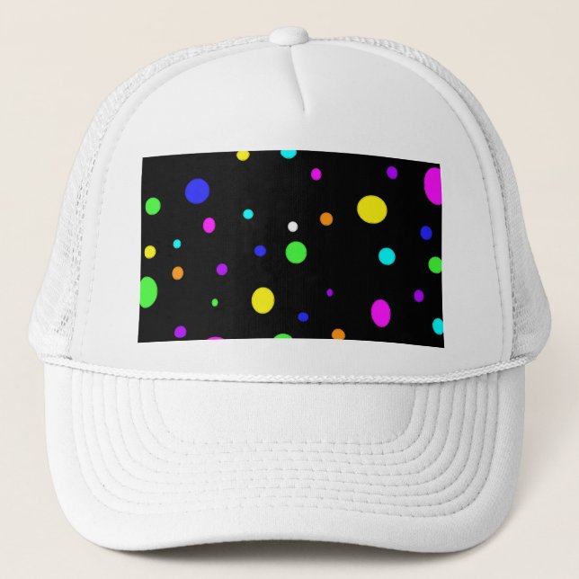 Colored Orbs-hat Trucker Hat (Front)