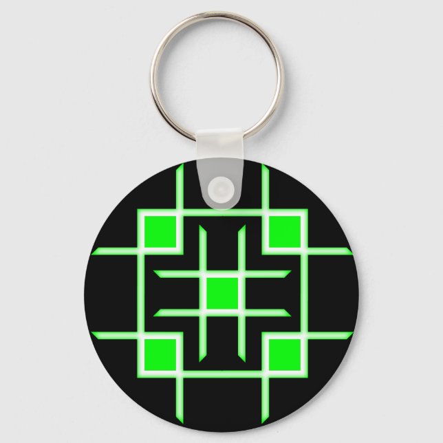 Colored Patch Keychain (Front)