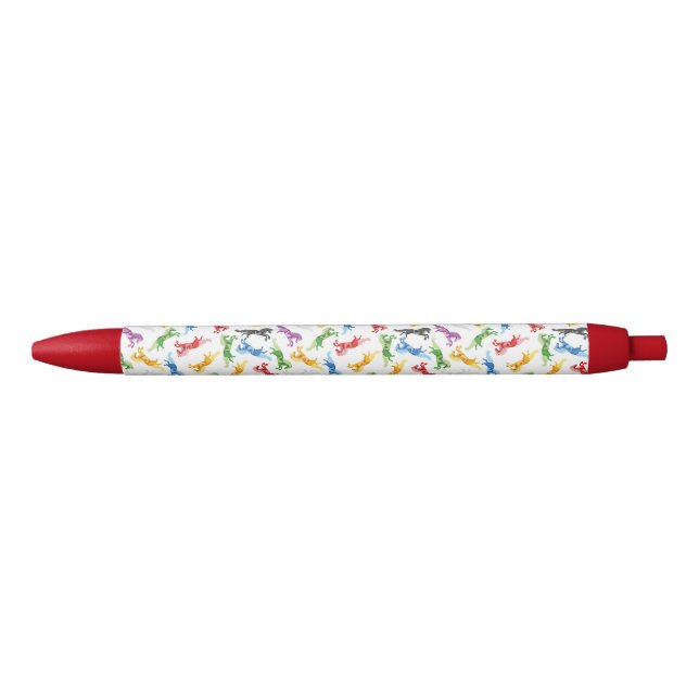 Colored Pattern Unicorn Pen (Front)