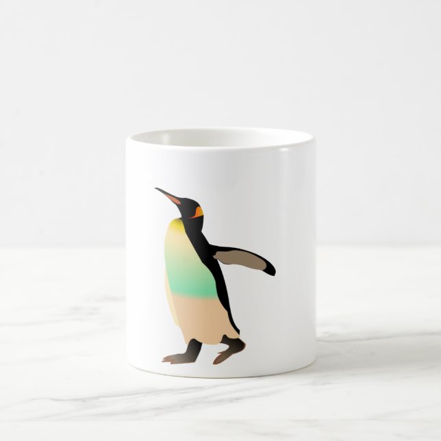 Colored Peguin Coffee Mug (Center)