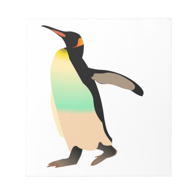 Colored Peguin Notepad (Front)